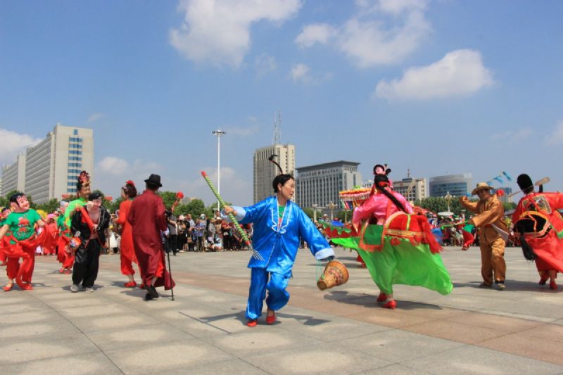 慶祝建黨100周年紅動昌城昌邑市2021“龍港杯”鑼鼓秧歌大賽盛大啟動！