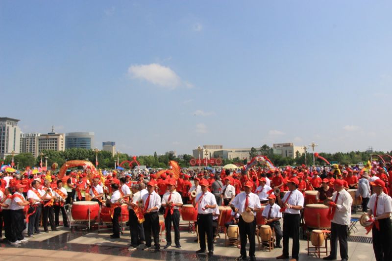 慶祝建黨100周年紅動昌城昌邑市2021“龍港杯”鑼鼓秧歌大賽盛大啟動！