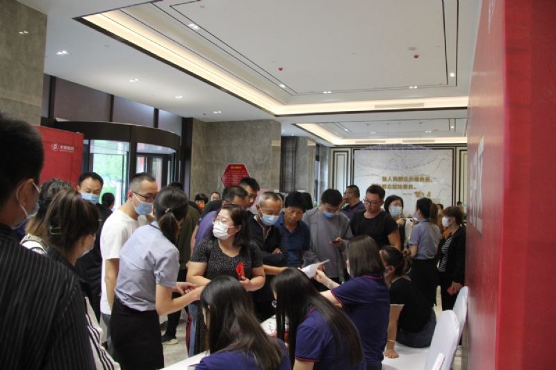 育鑒美好，歡迎回家 ——龍港·育秀園一期高層交接鑰匙儀式隆重舉行！